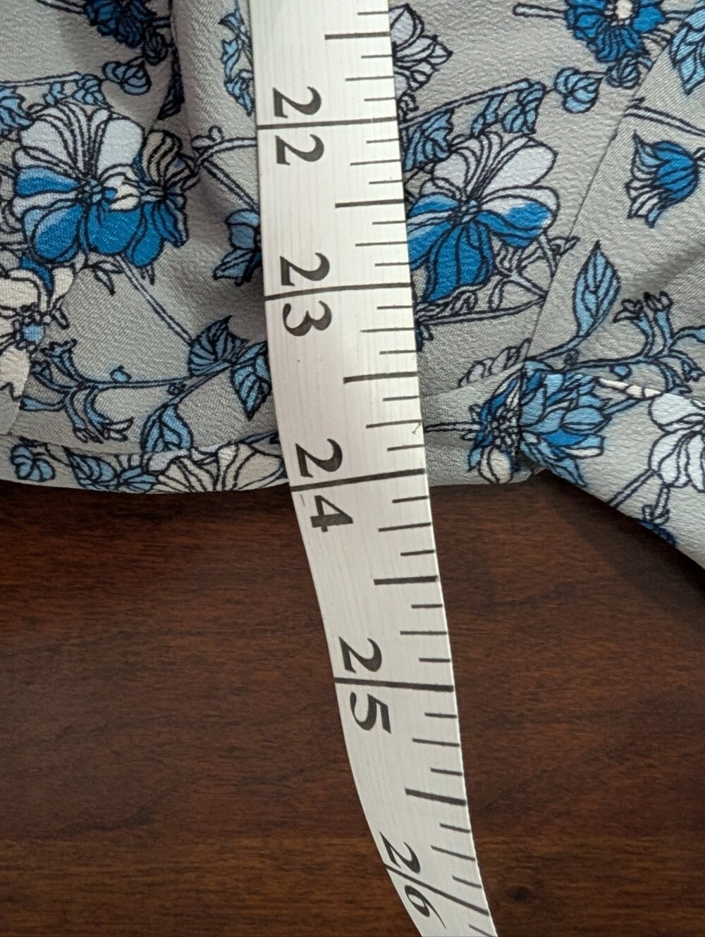 Chase Bank Lands End Apparel Floral Blouse - Picture 7 of 7